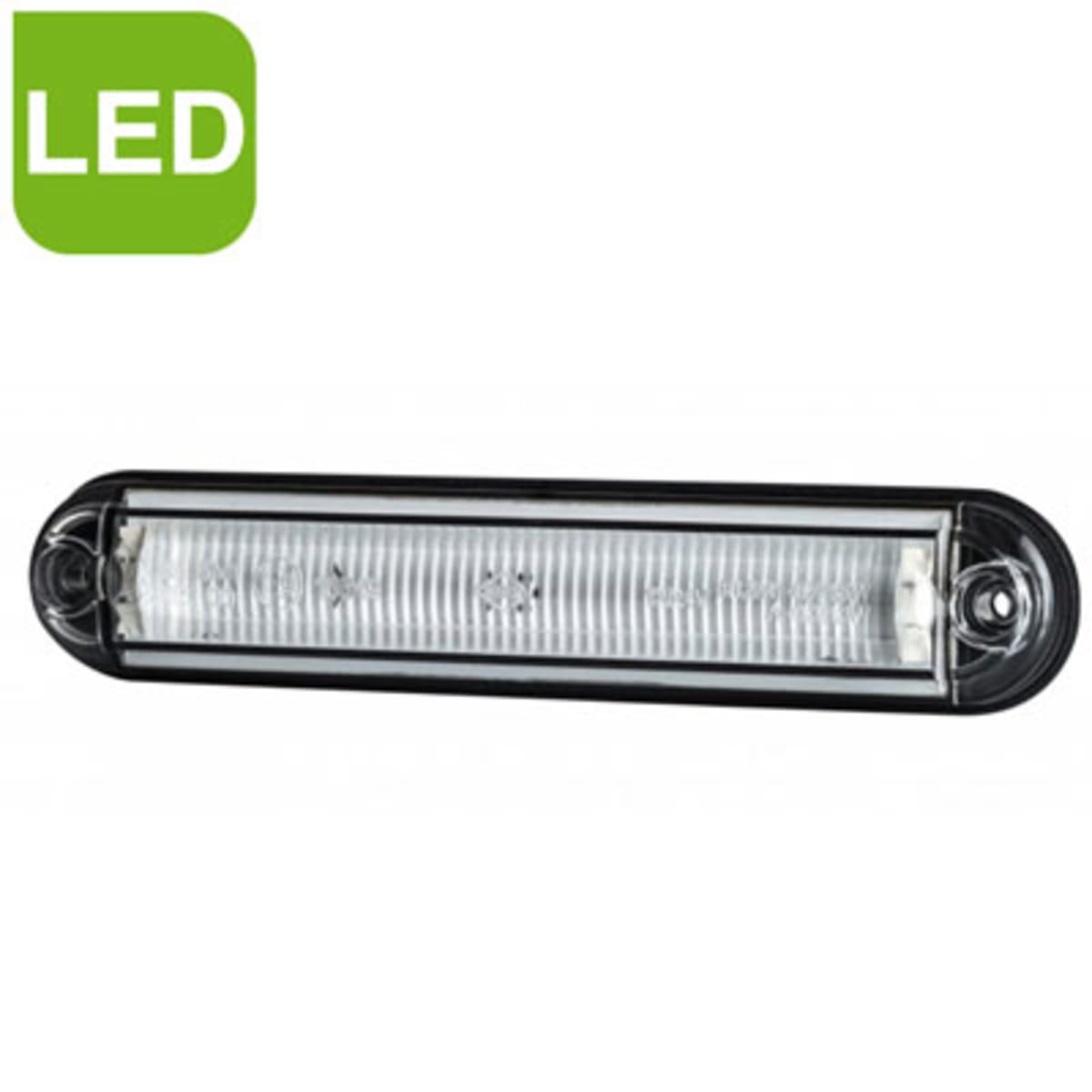 Positionsleuchte 12-24V weiss