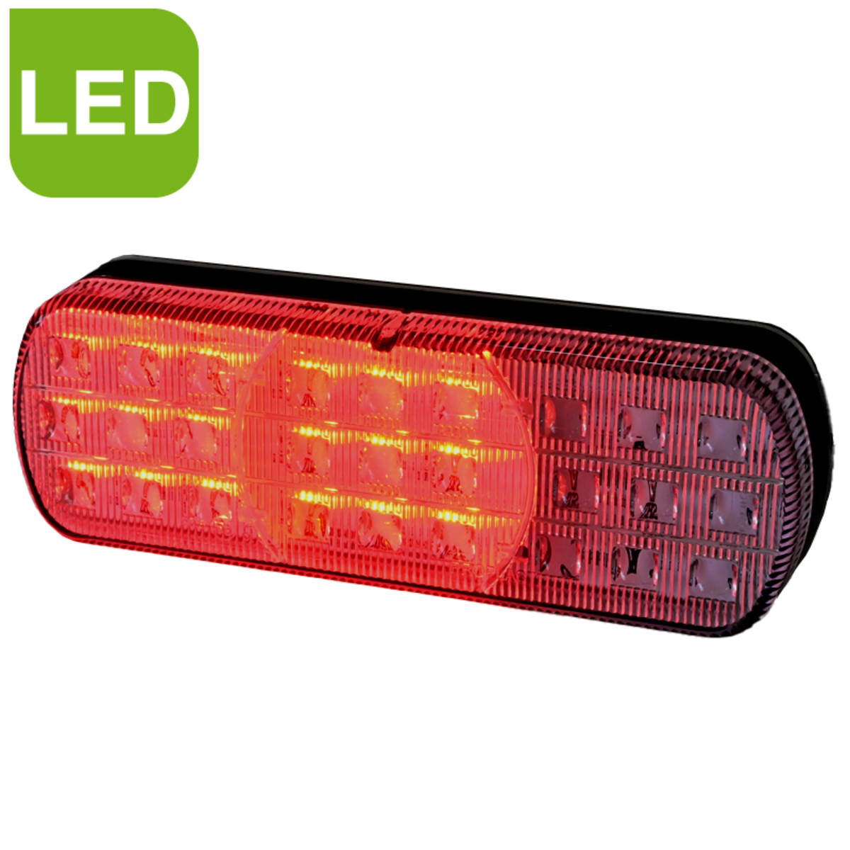 Heckleuchte LED horizontal 12/24V