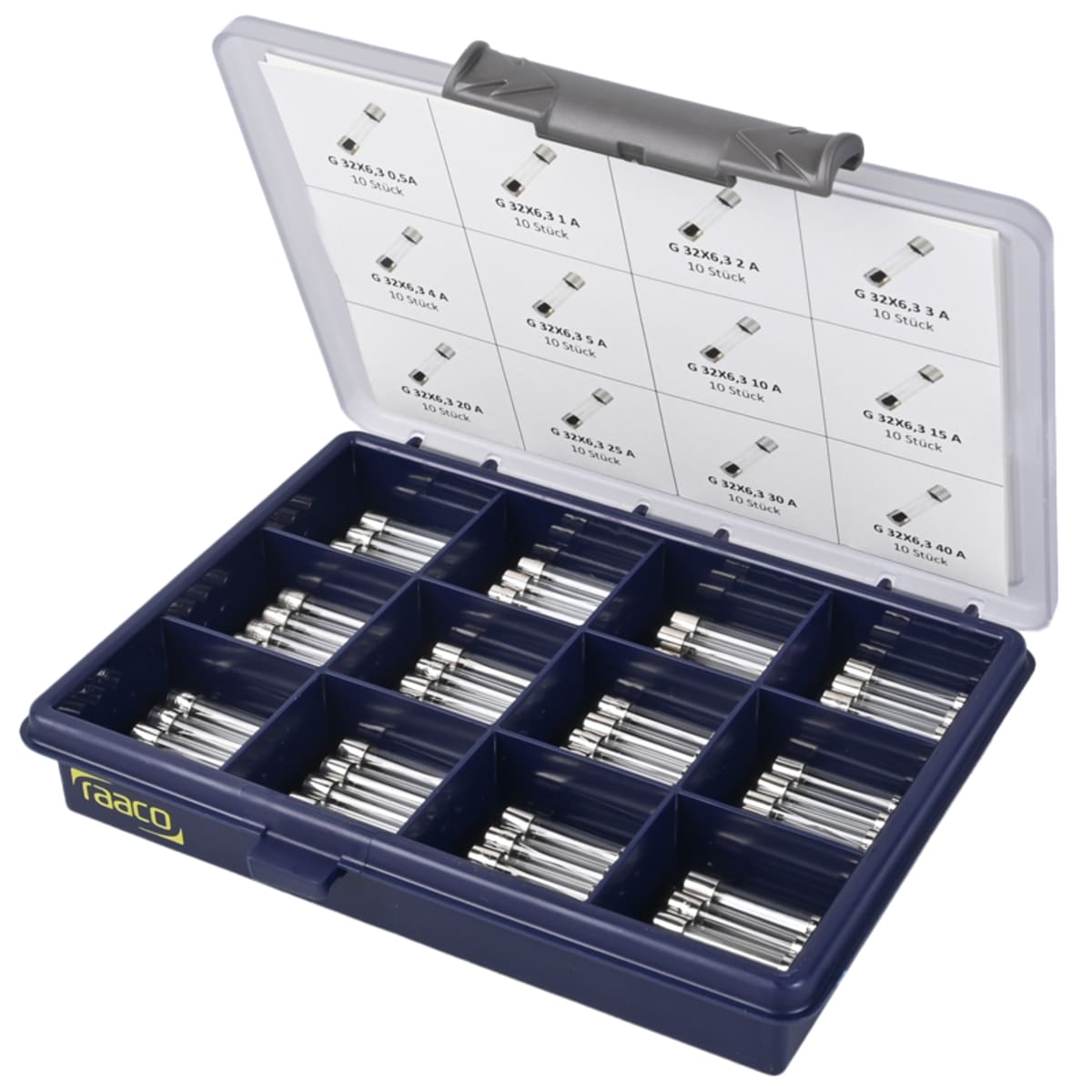 Bild von Glas 32x6,3 Sicherungssortiment