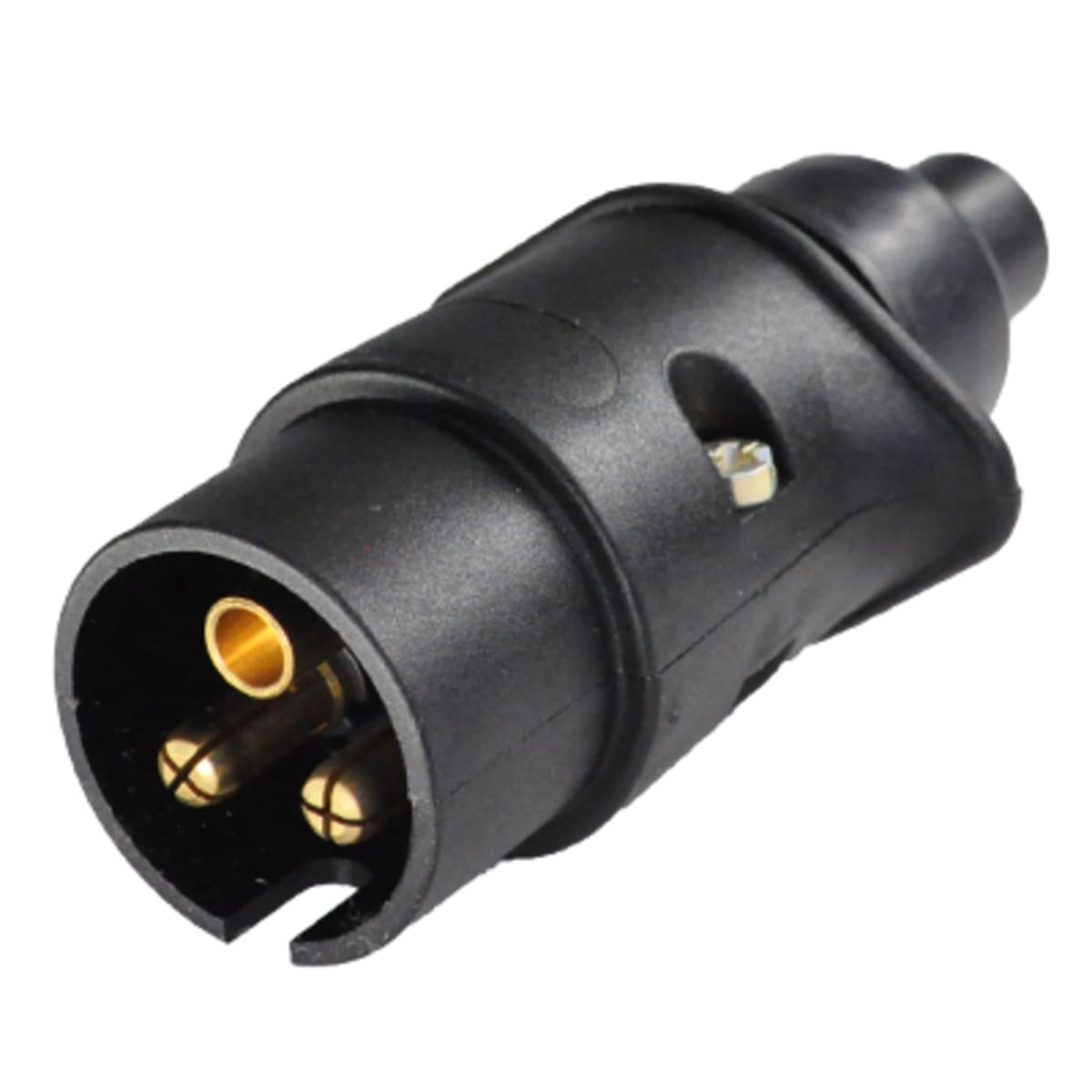 Stecker 3-polig Kunststoff