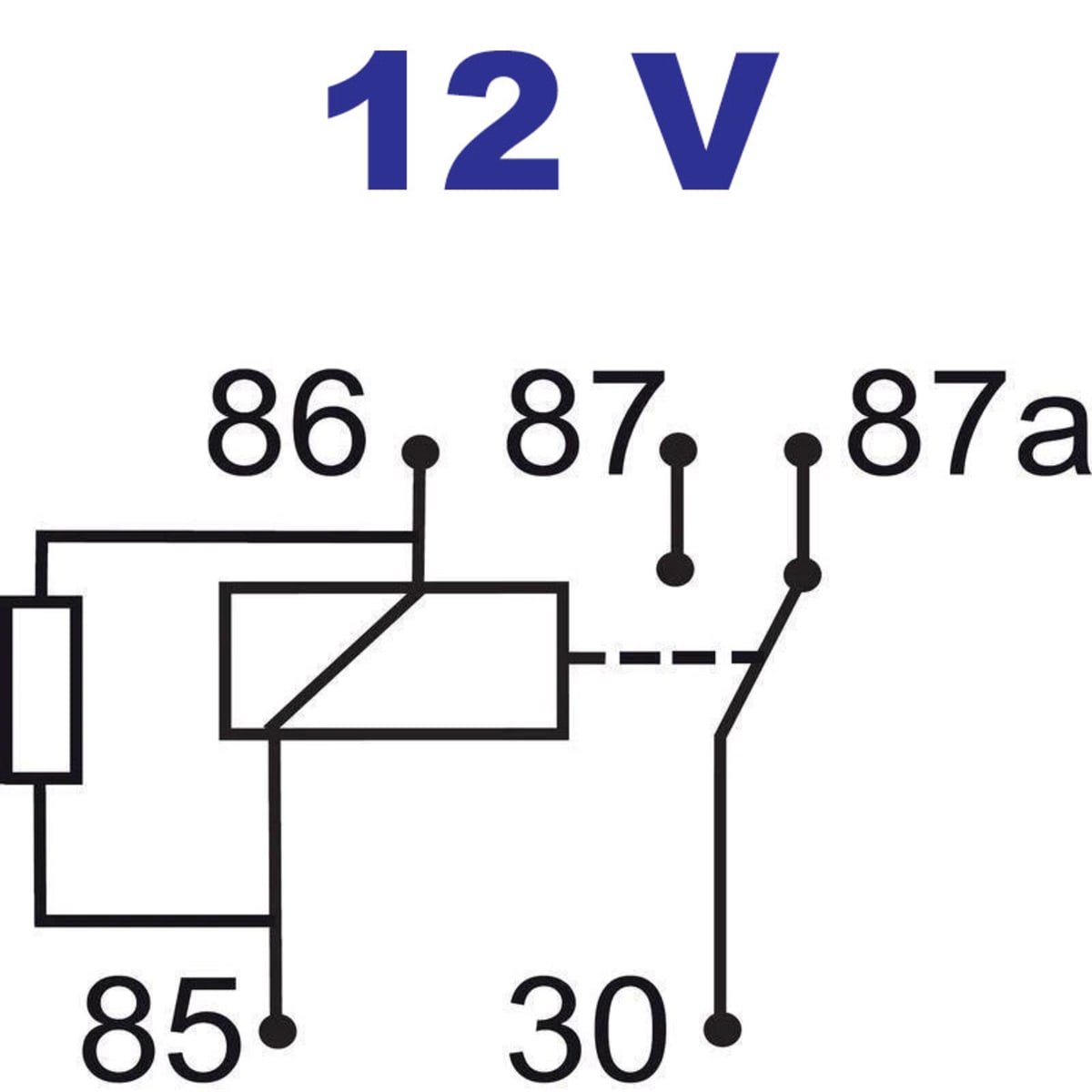 Bild von 12 V Wechsler mit Widerstand