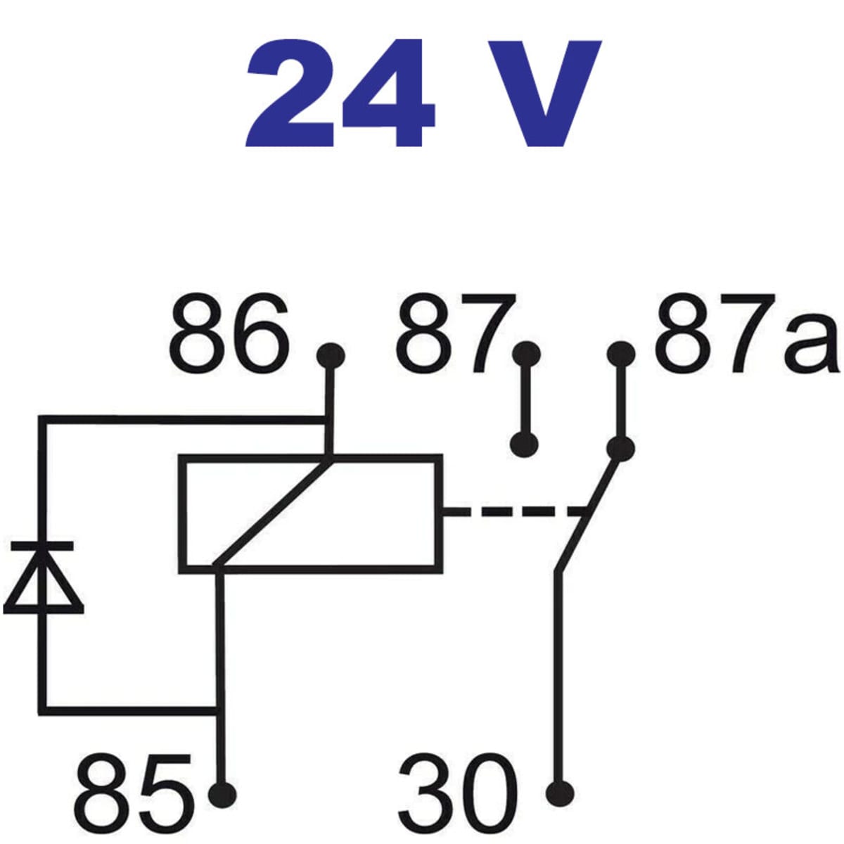 Bild von 24 V Wechsler mit Diode