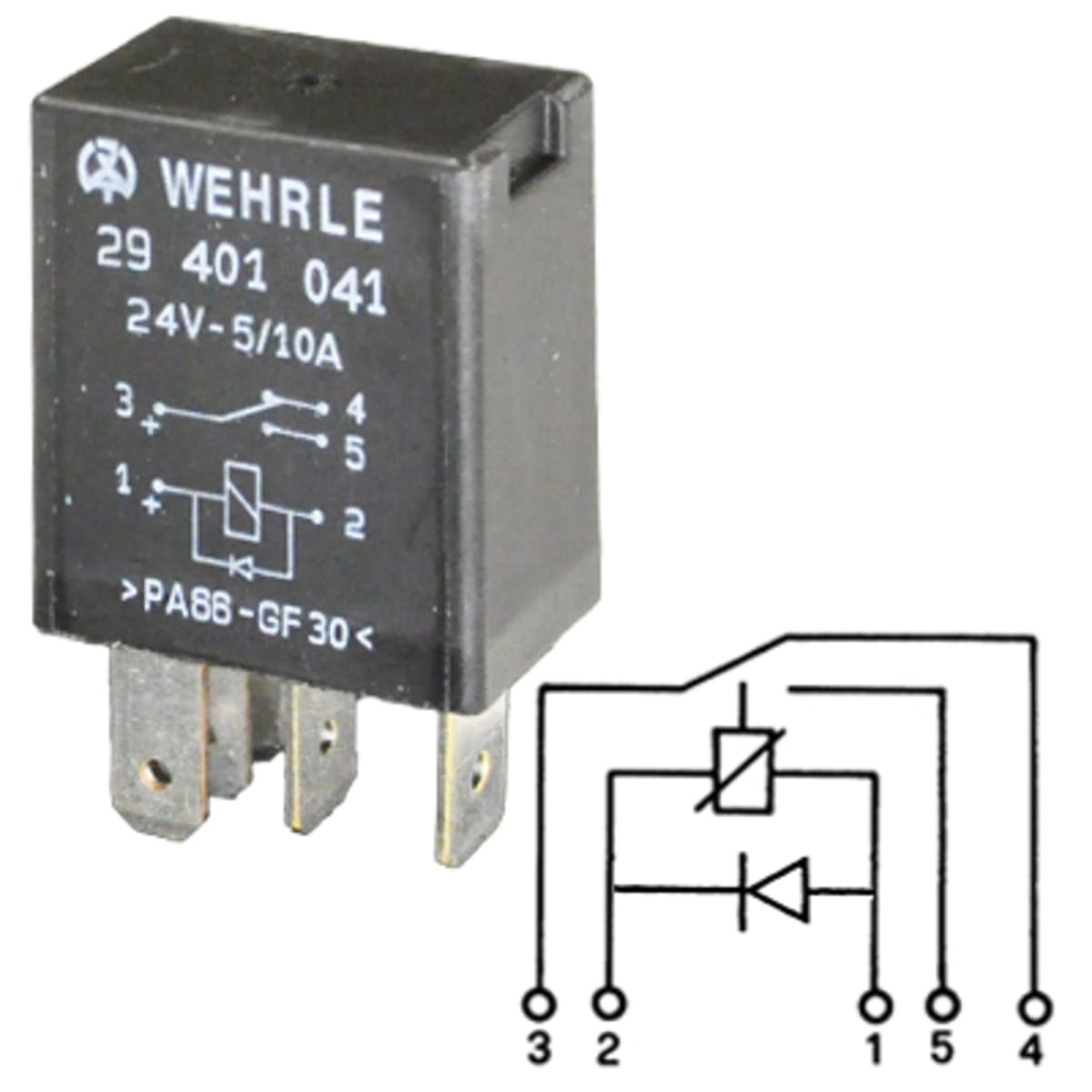 Bild von Wechsler mit Diode 5 / 10 A