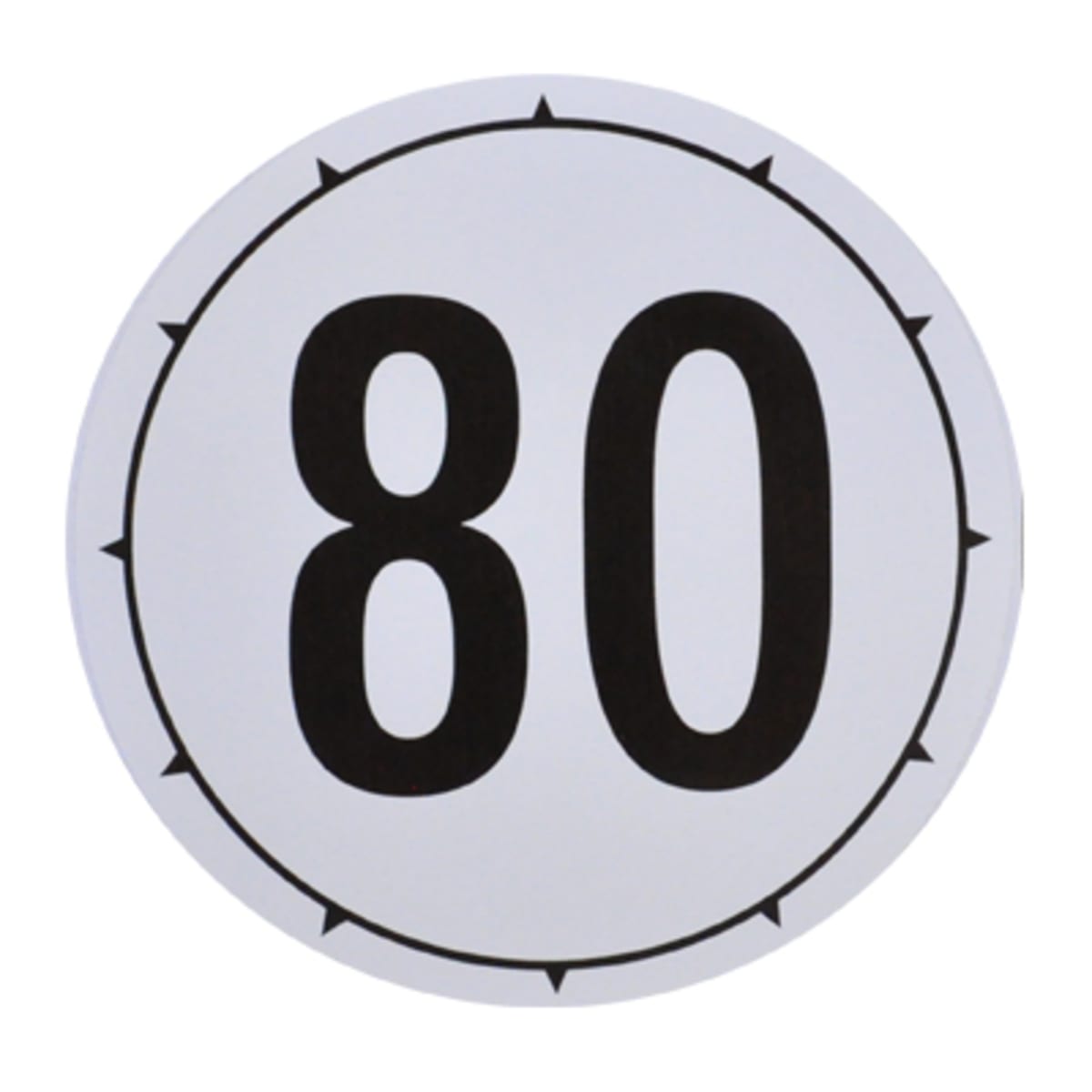 Bild von Spikeswarnschild