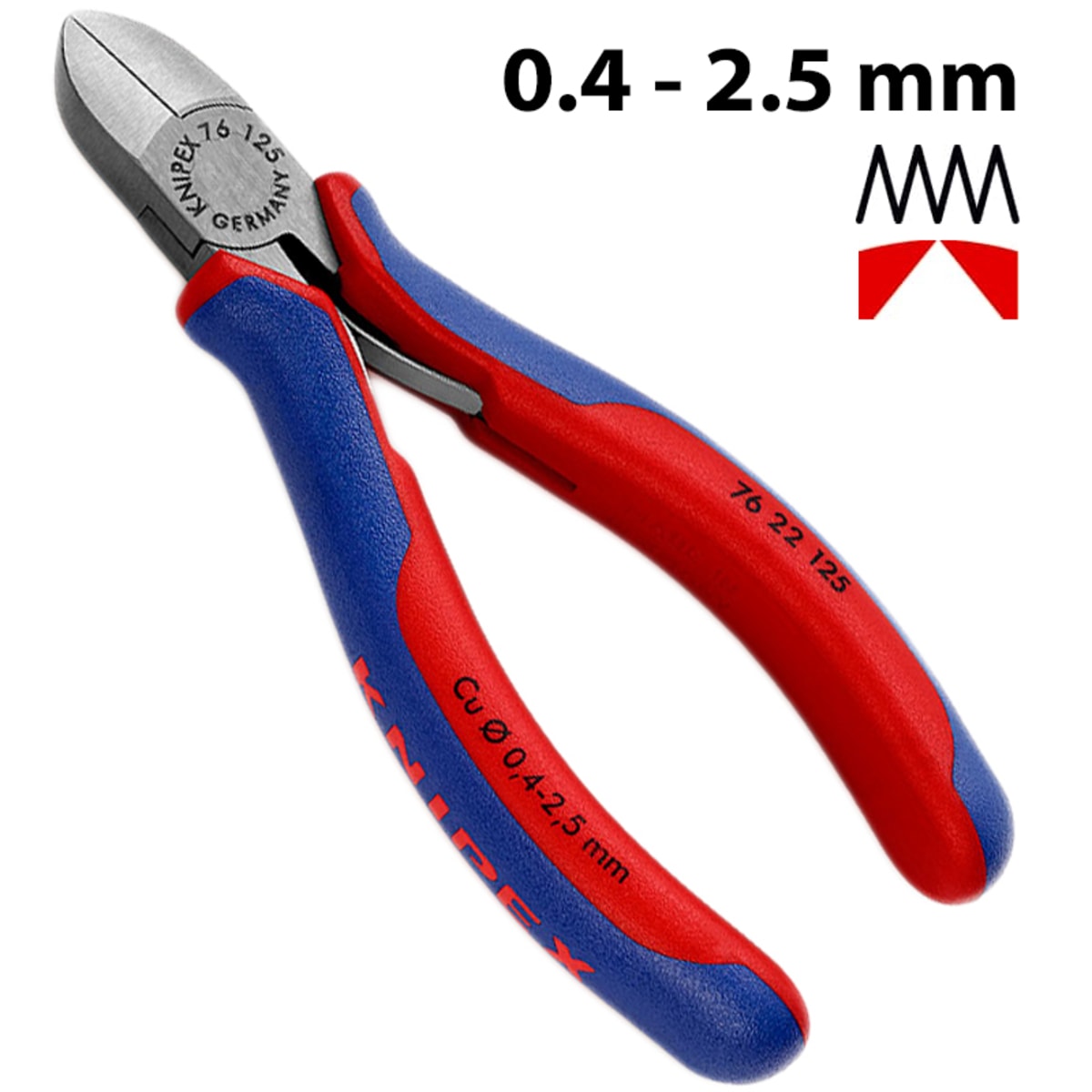 Bild von Knipex Seitenschneider ohne Aussenfasette