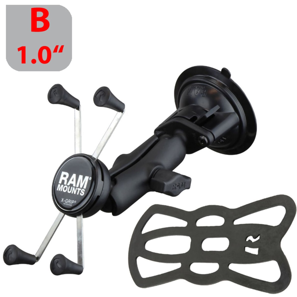 Smartphone-Halterung X-Grip mit Saugnapf