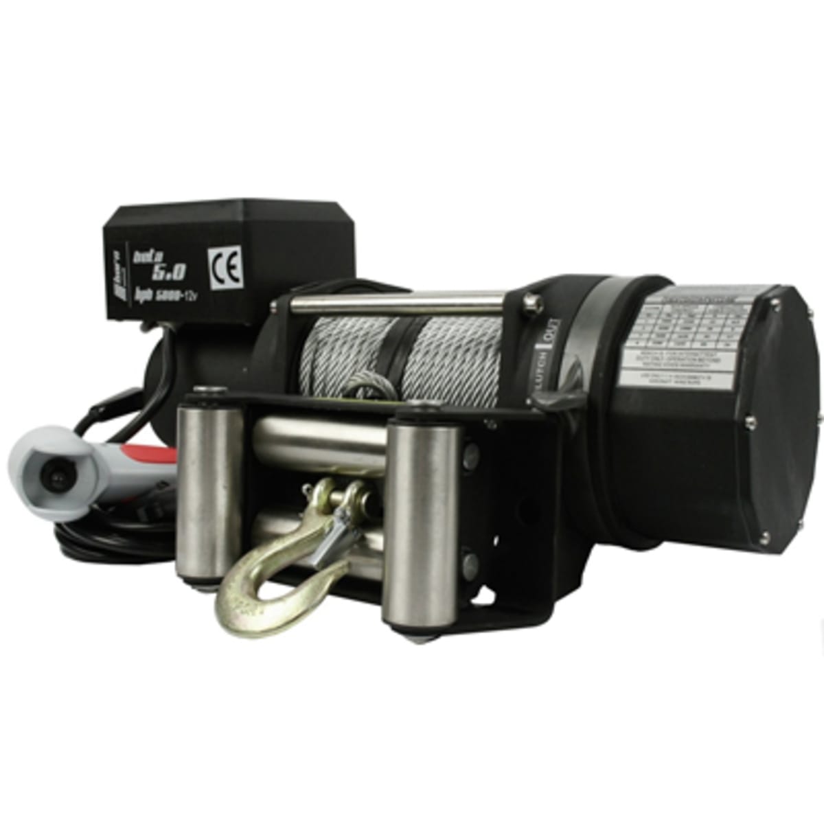 Seilwinde HPB 5000 12V 2260kg