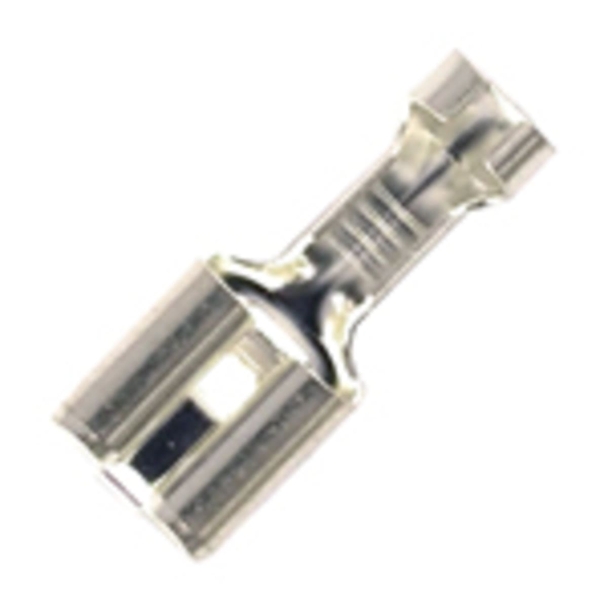 Bild von Flachsteckhülsen 6.3