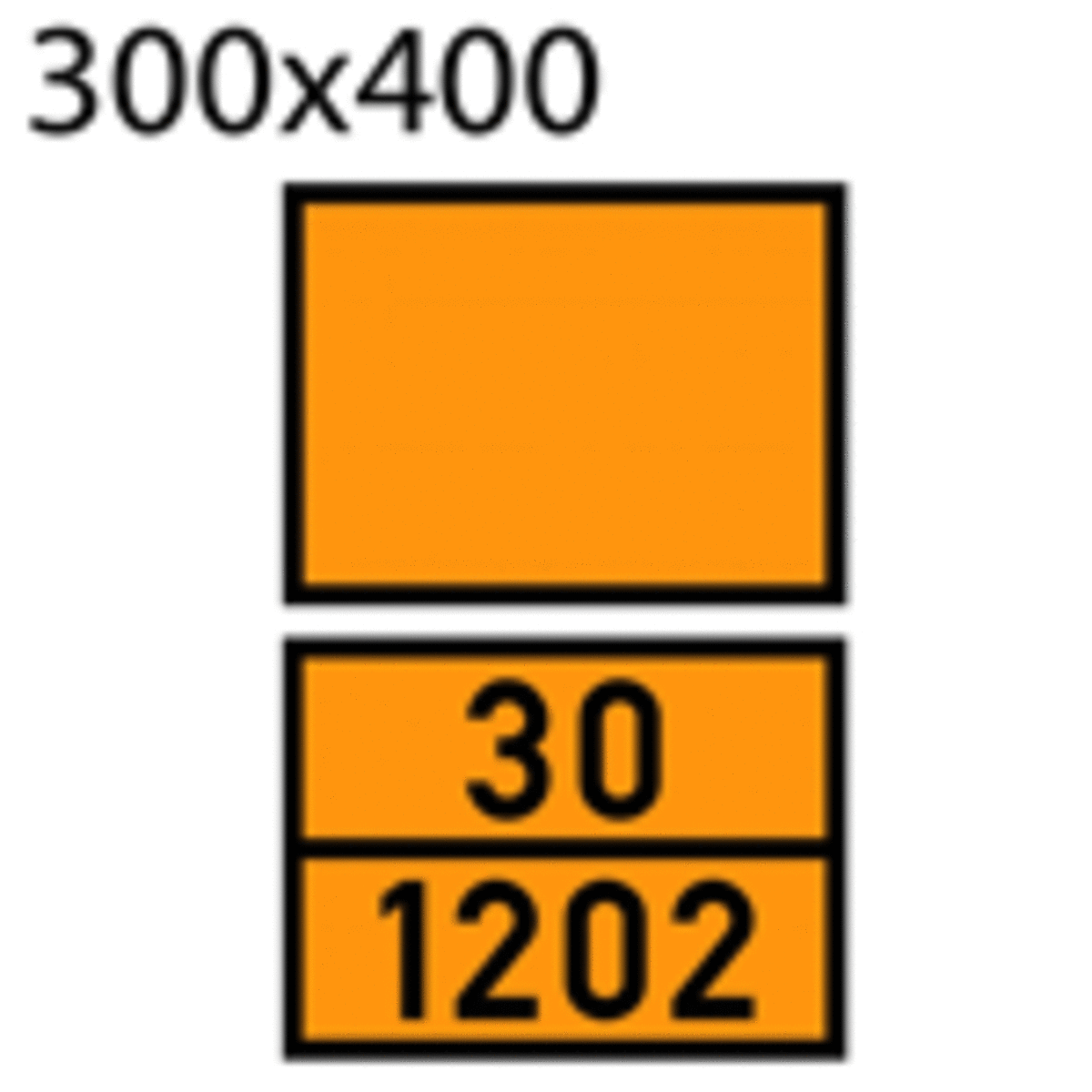 Bild von Warnfolien 300×400