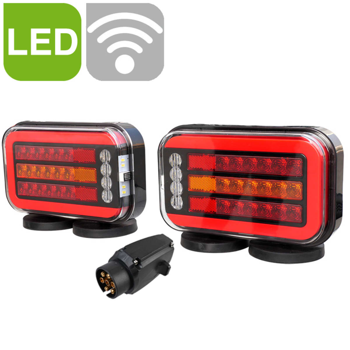 Bild von LED Funkbeleuchtungsgarnitur hinten