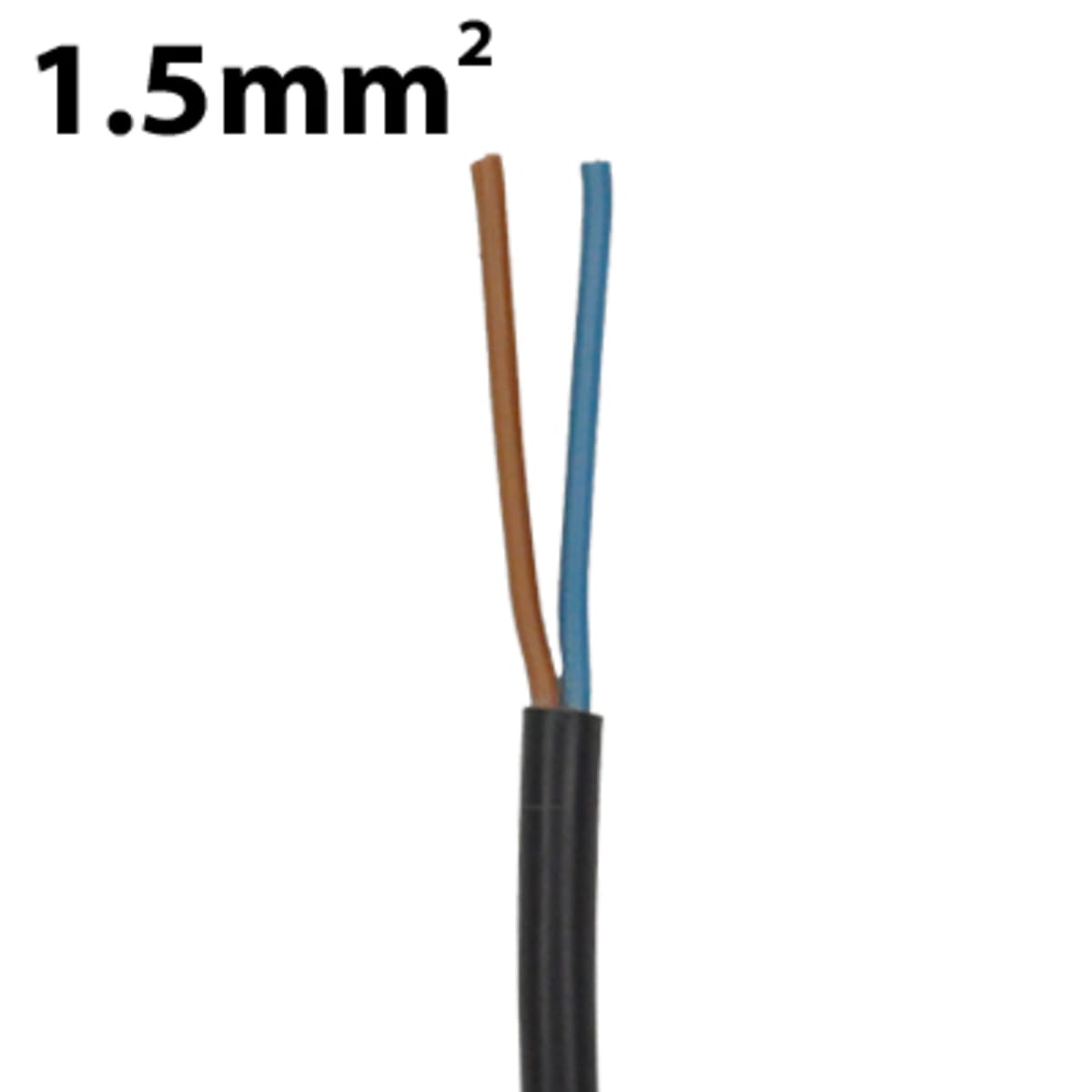 Bild von Kabel 2-adrig x 1.5mm²