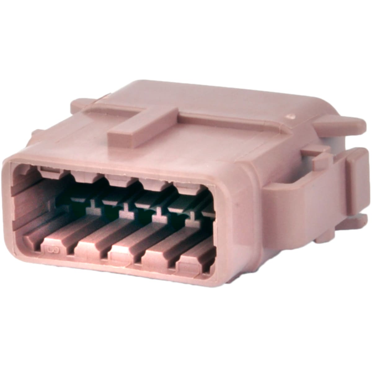 Bild von Buchsengehäuse braun Codierung D