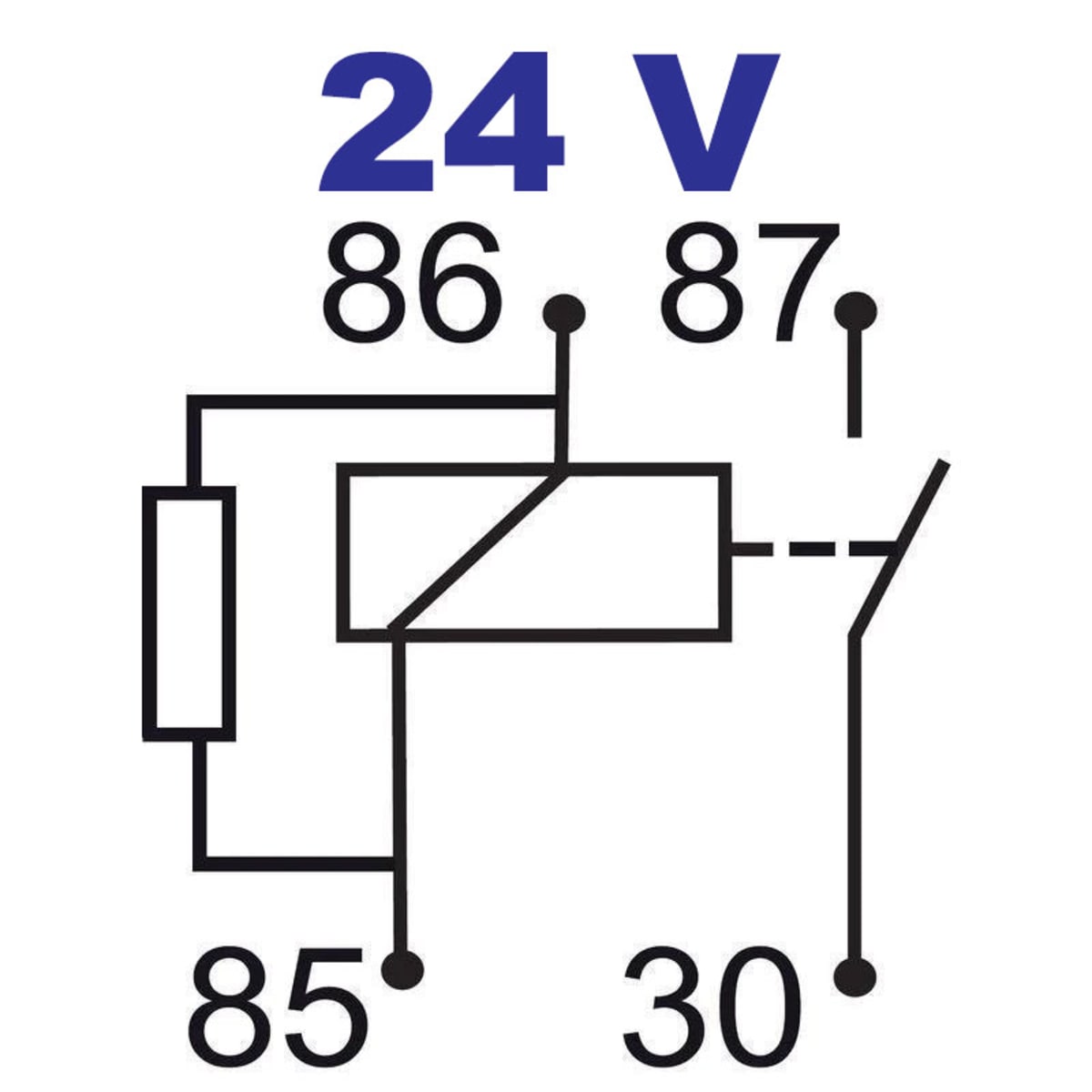 Bild von 24 V Schliesser mit Widerstand