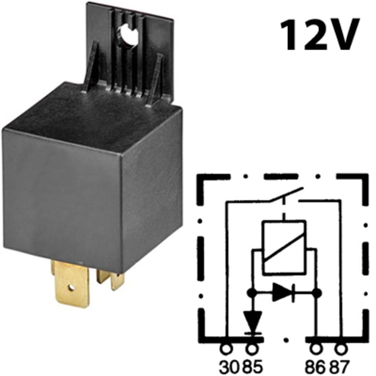 Bild von 4RA003437-101 Relais 60A