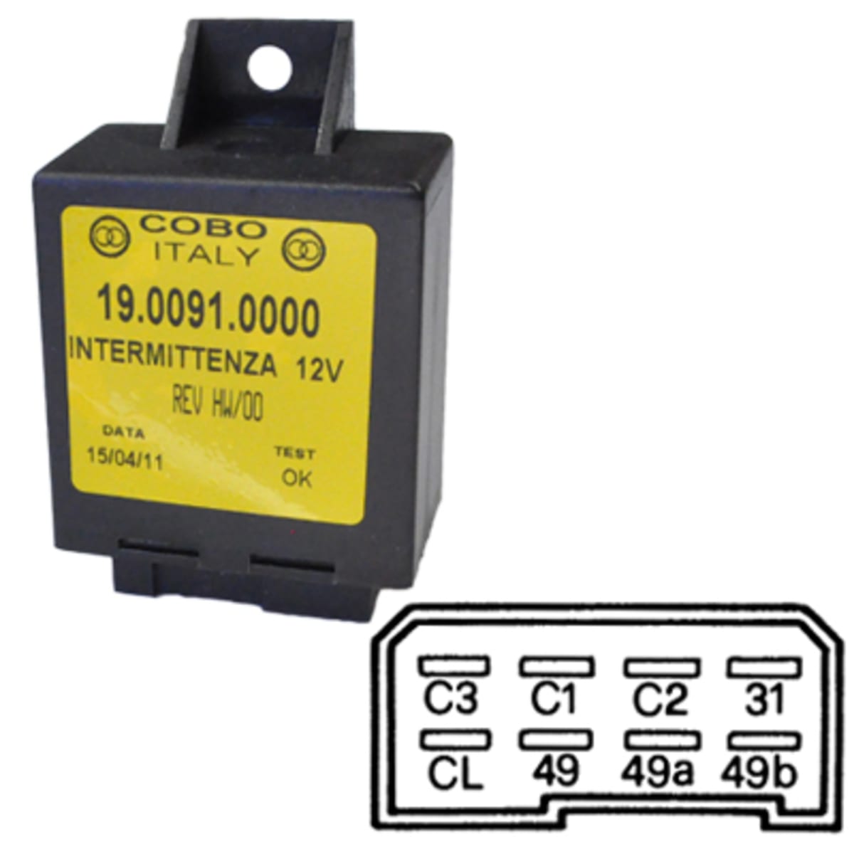 Bild von Blinkgeber Cobo 12 V