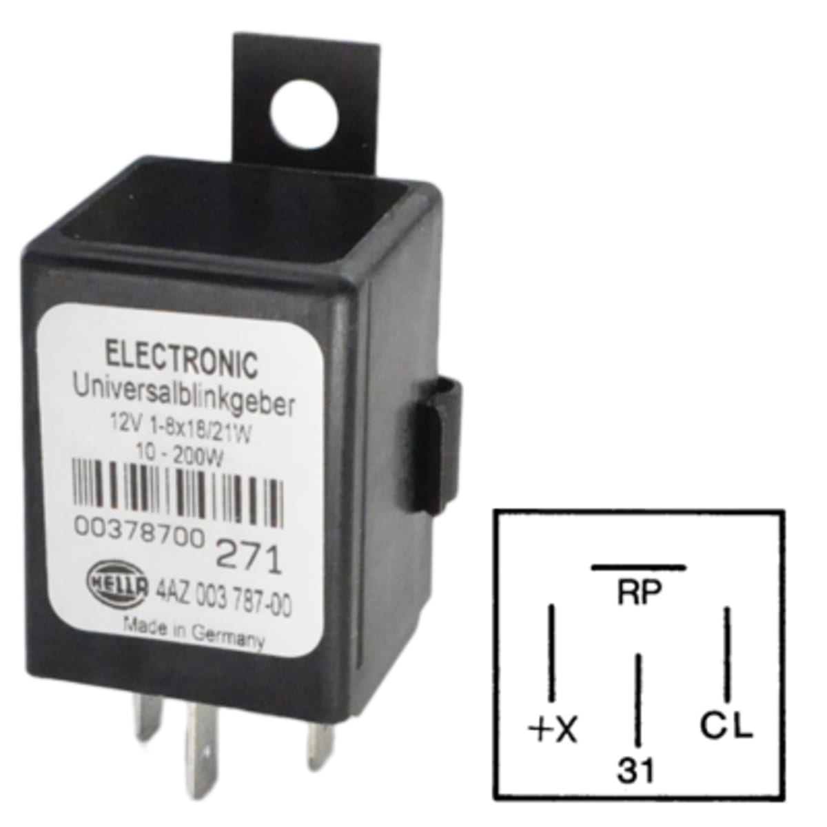 Bild von Blinkgeber Hella 12 V