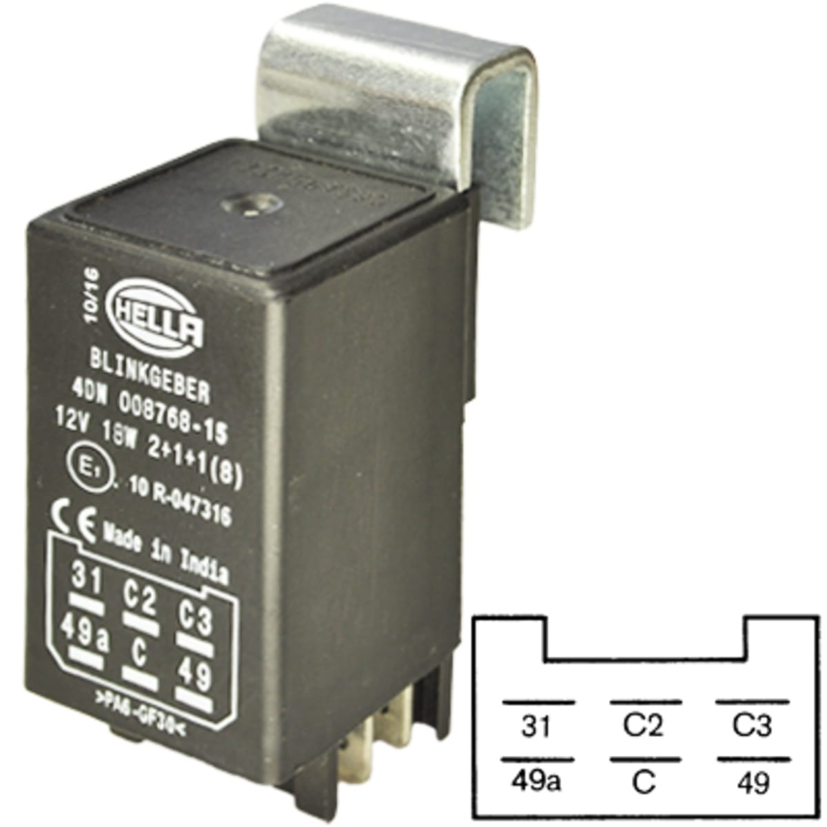 Bild von Blinkgeber Hella 12 V