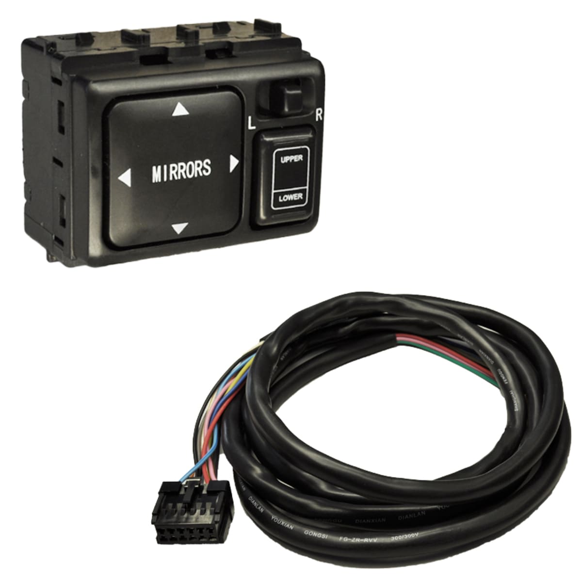 Bild von Schalter zur Spiegelverstellung