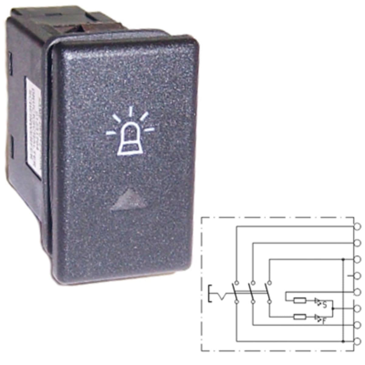 Bild von Pneutron Druckknopfschalter