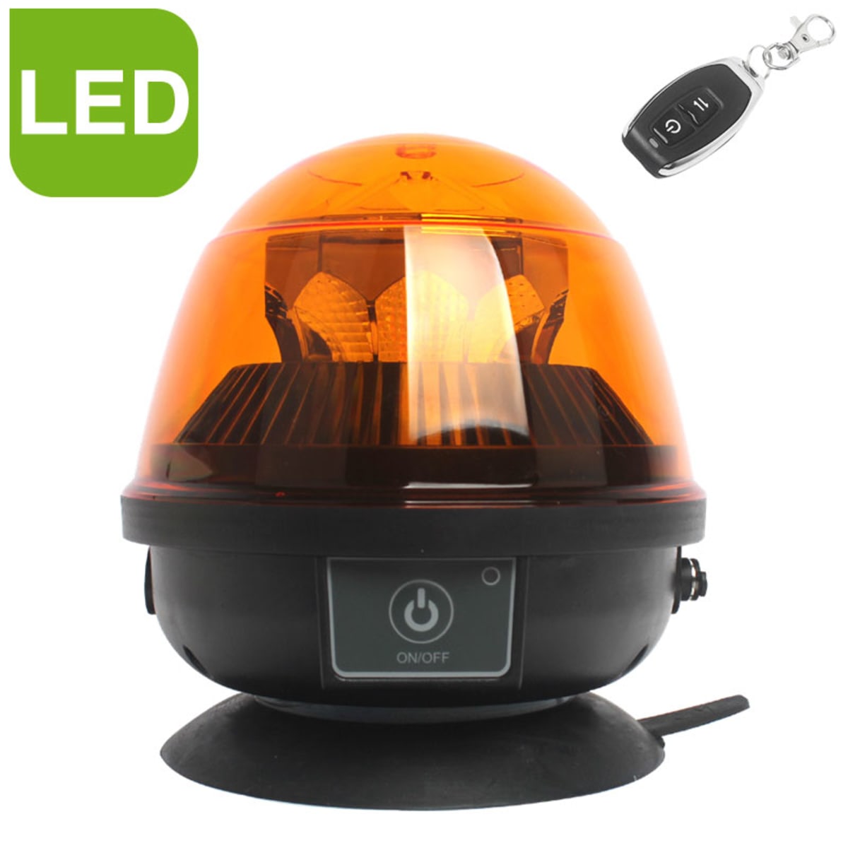 Bild von LED Akku-Rundumleuchte 12 / 24 V