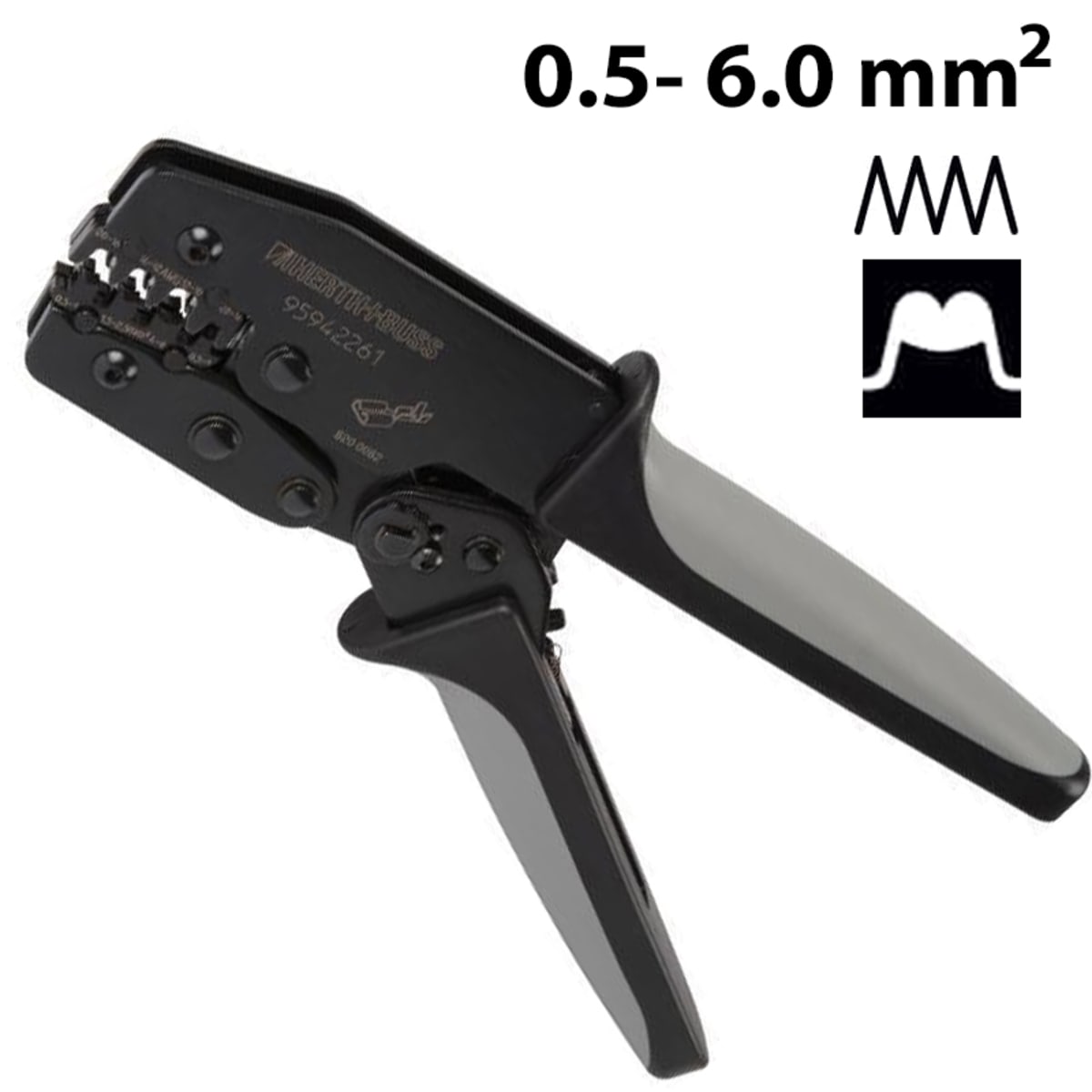 Bild von Presszange für unisolierte Kabelschuhe