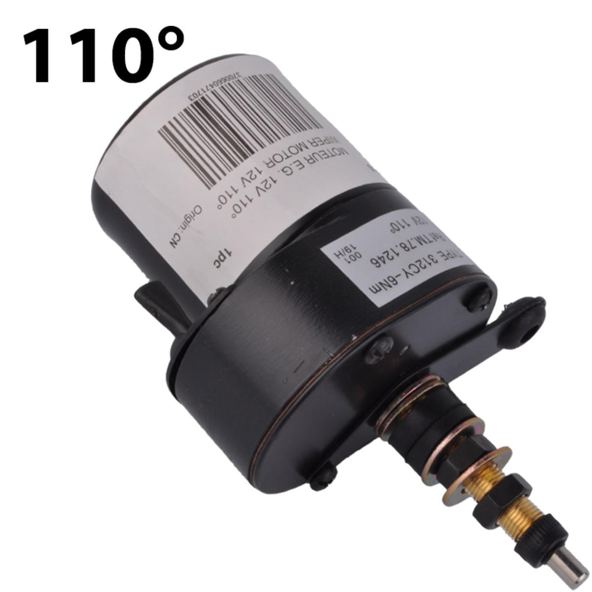 Bild von Wischermotor 12 V 110 ° mit Schalter