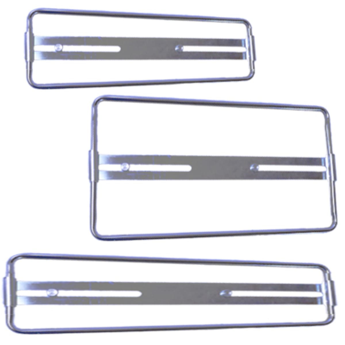 Bild von Nummernrahmen verchromt