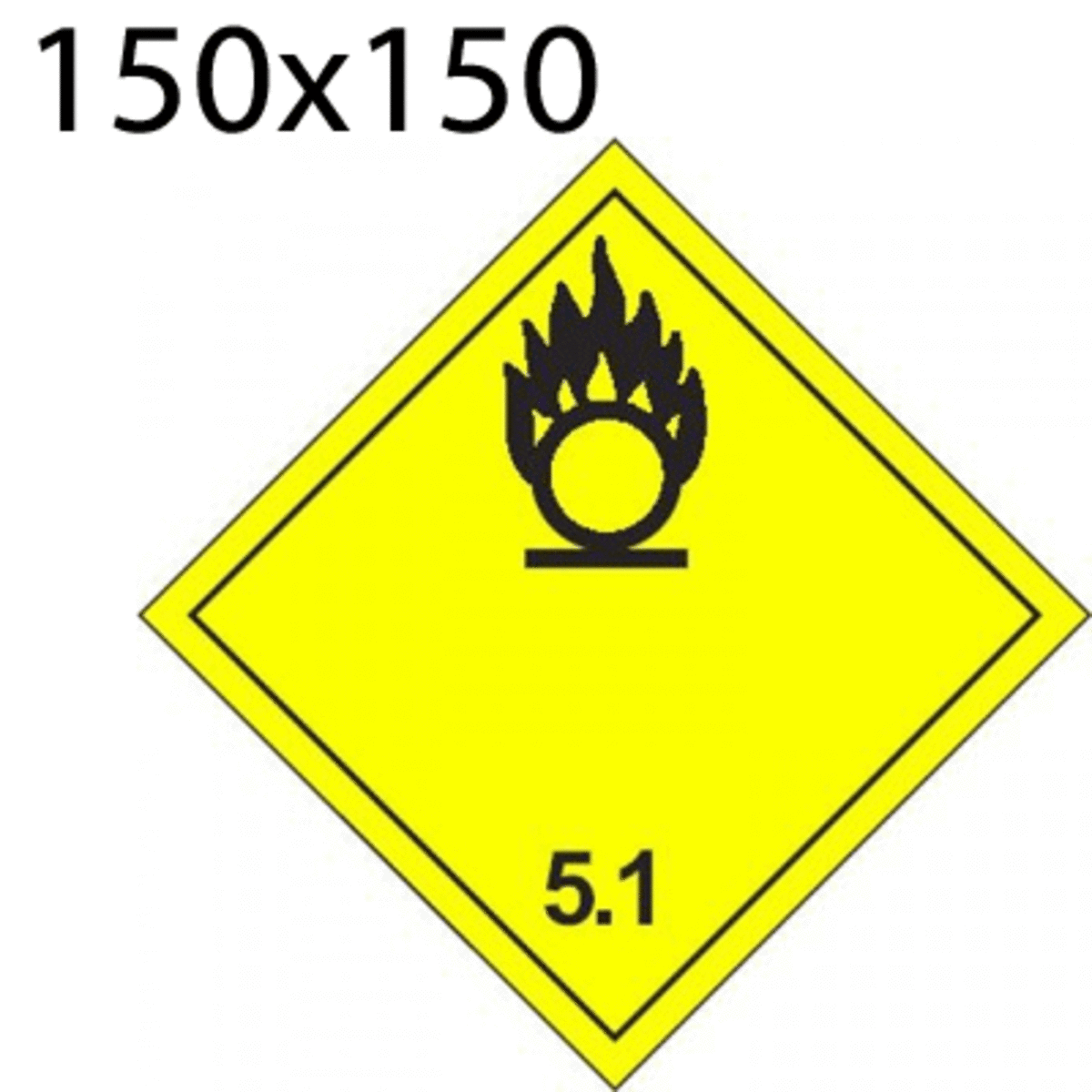 Bild von Gefahrgutetikette 150x150 