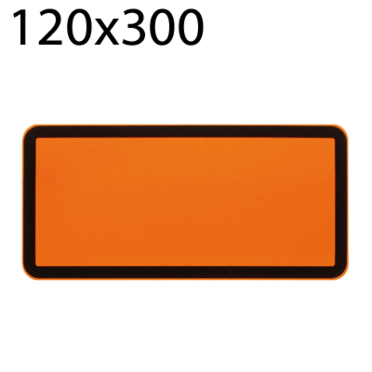 Bild von Warntafel leer