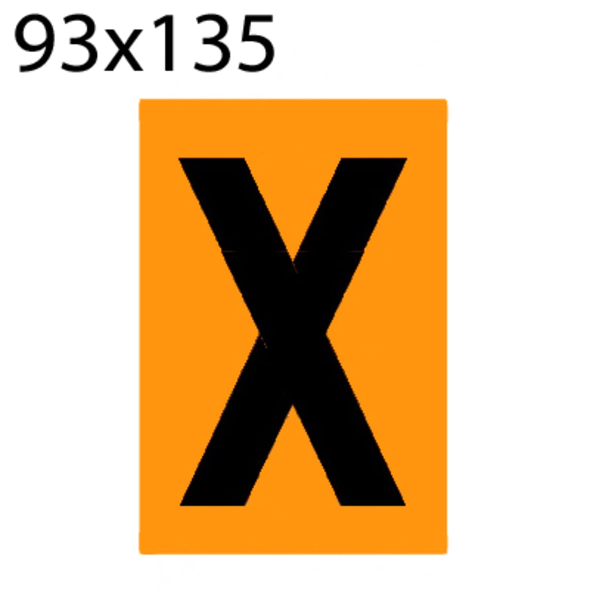 Bild von Einzelziffer X