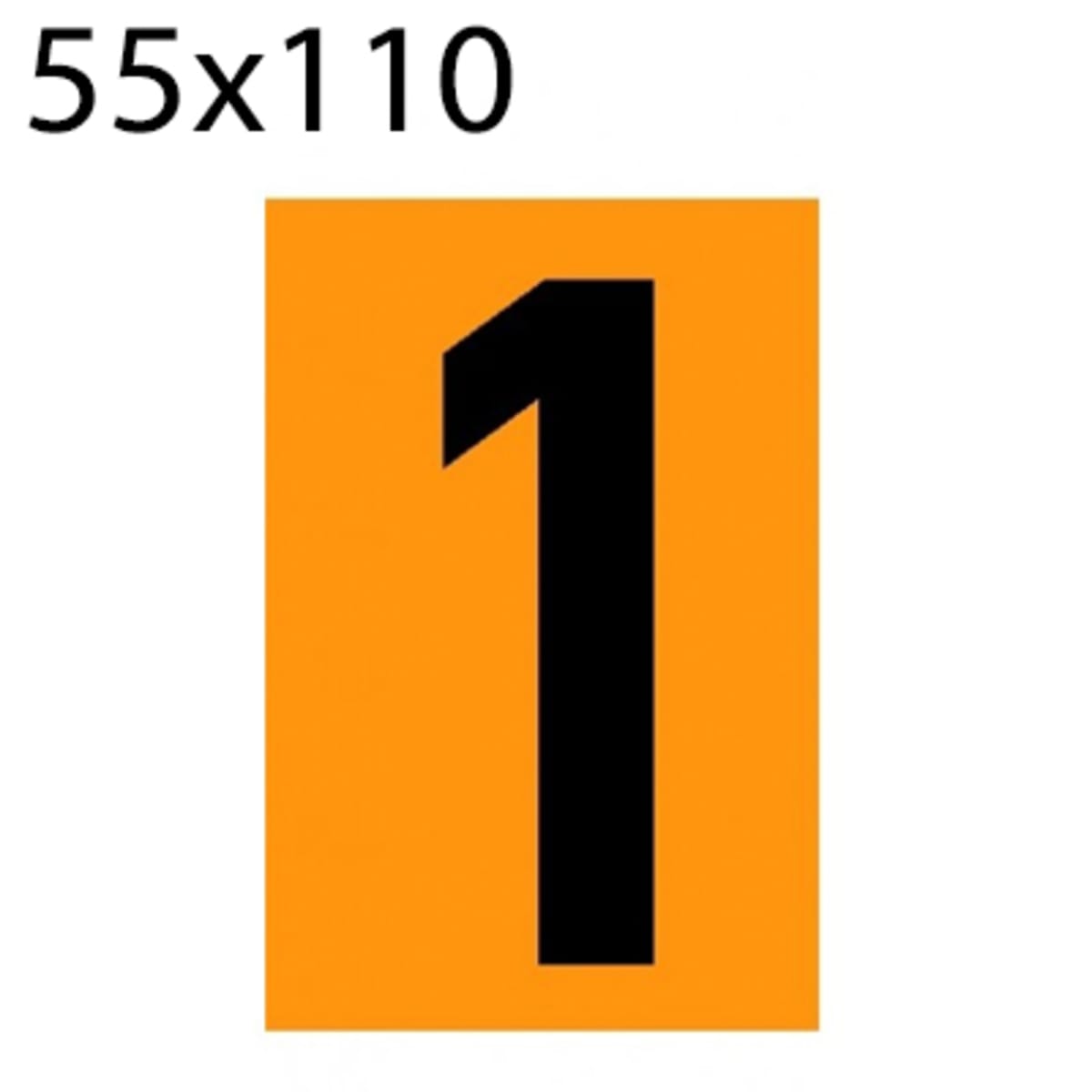 Bild von Einzelziffer 1