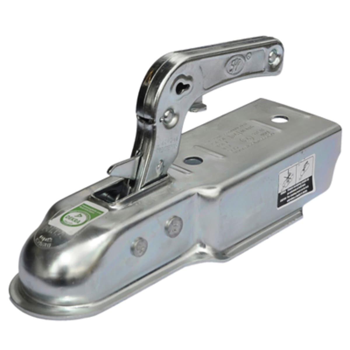 Bild von Zugkugelkupplung für eckige Deichsel 70 mm