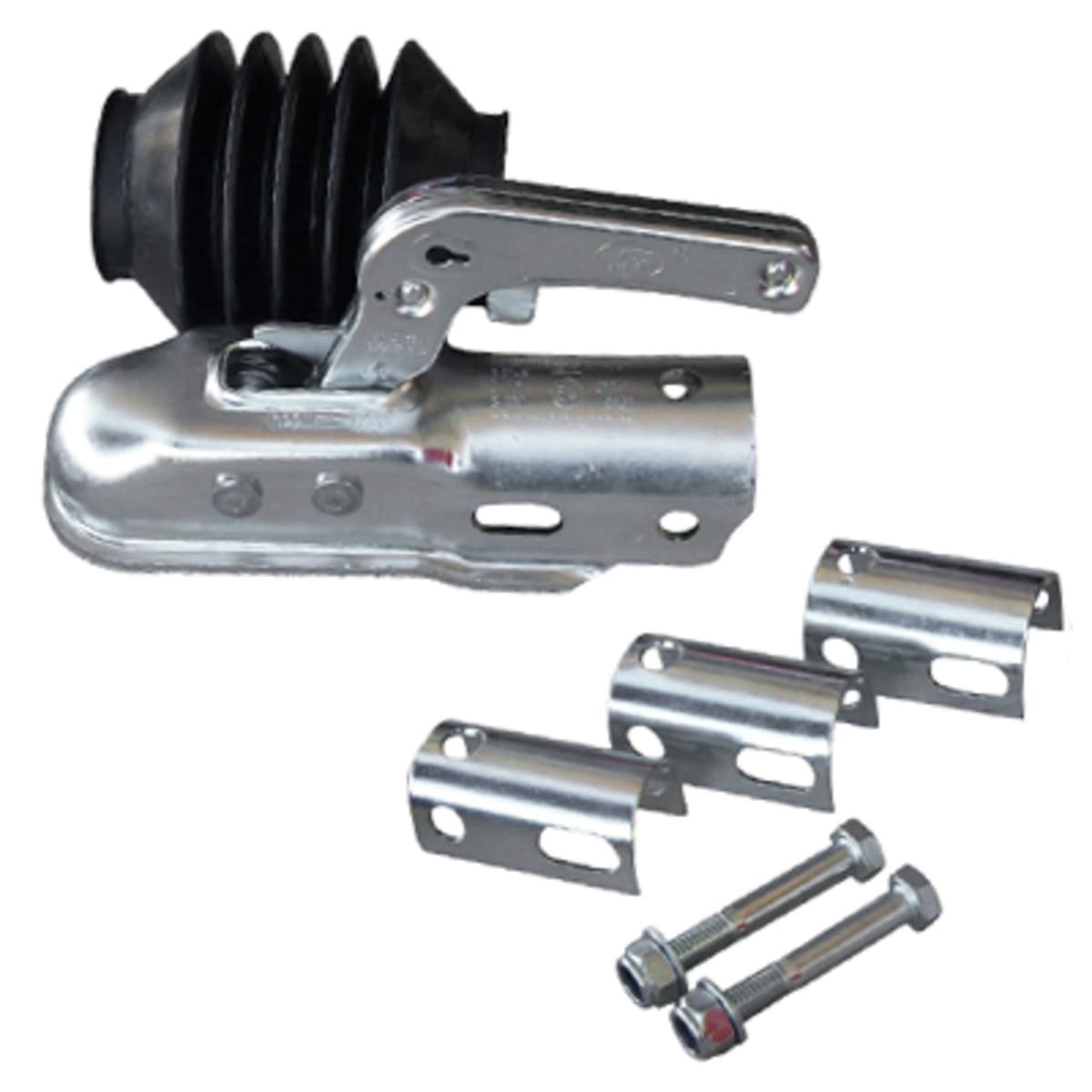 Bild von Zugkugelkupplung für runde Deichsel 35-51mm