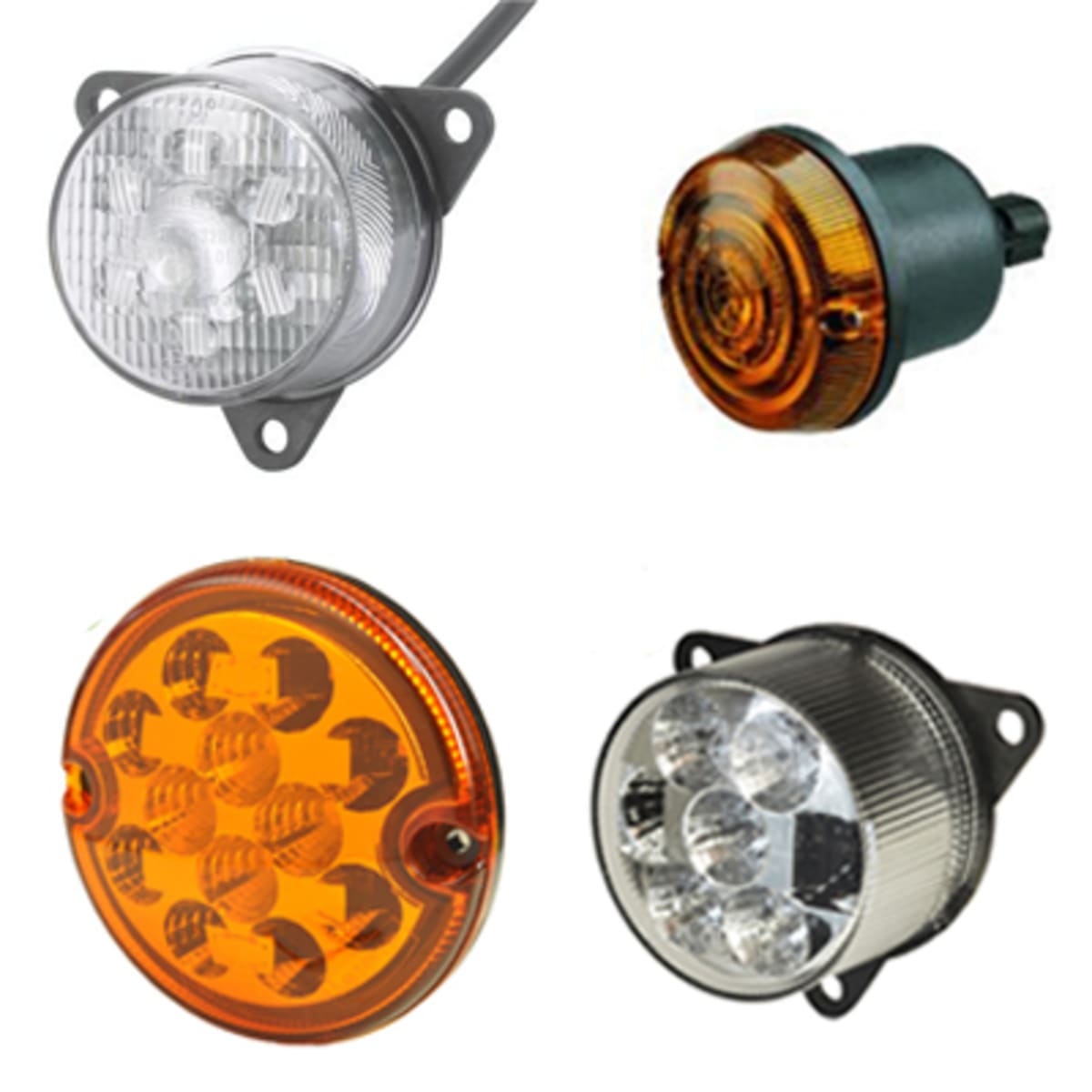 Bild von Blinkleuchten vorne/hinten rund