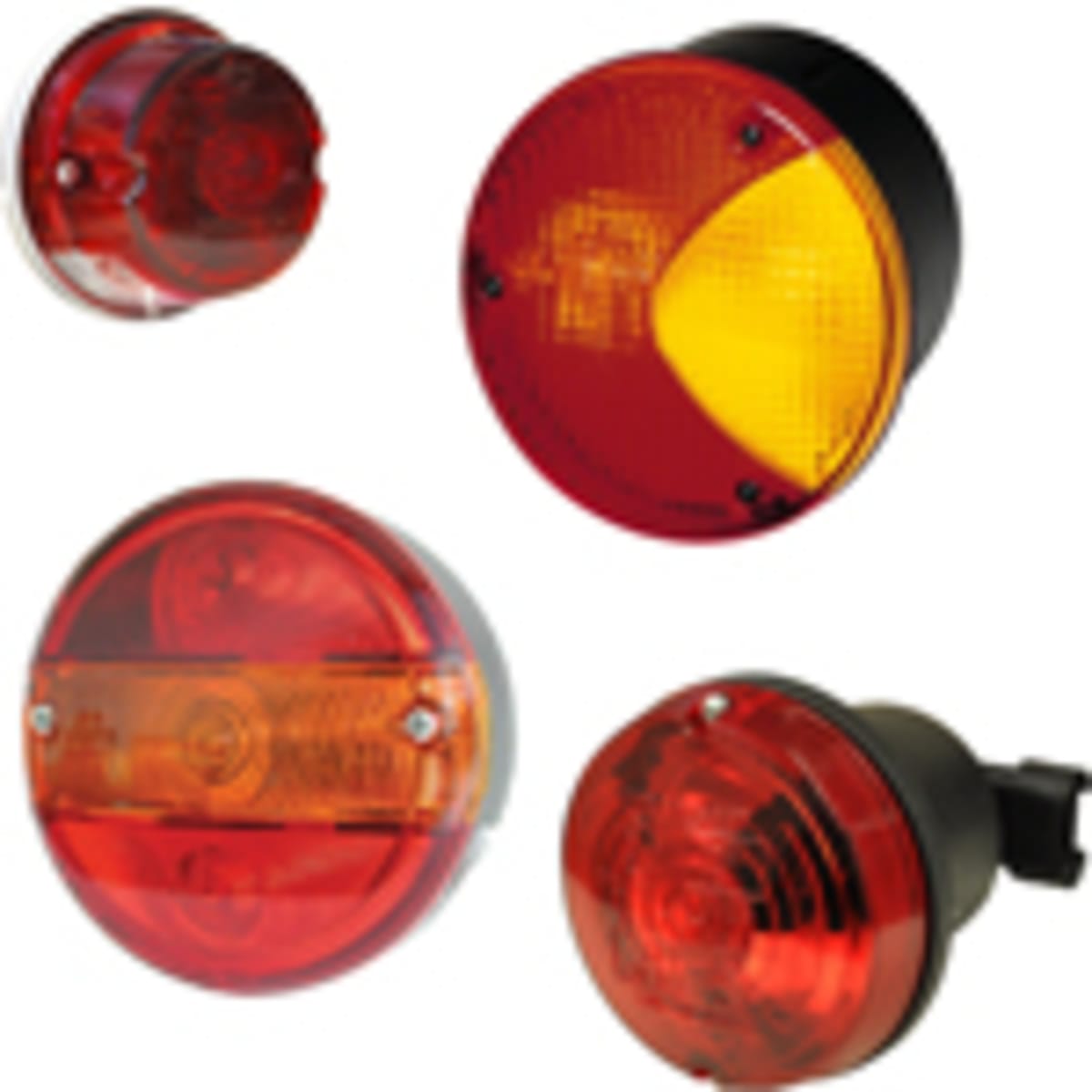 Bild von Schlussleuchten rund