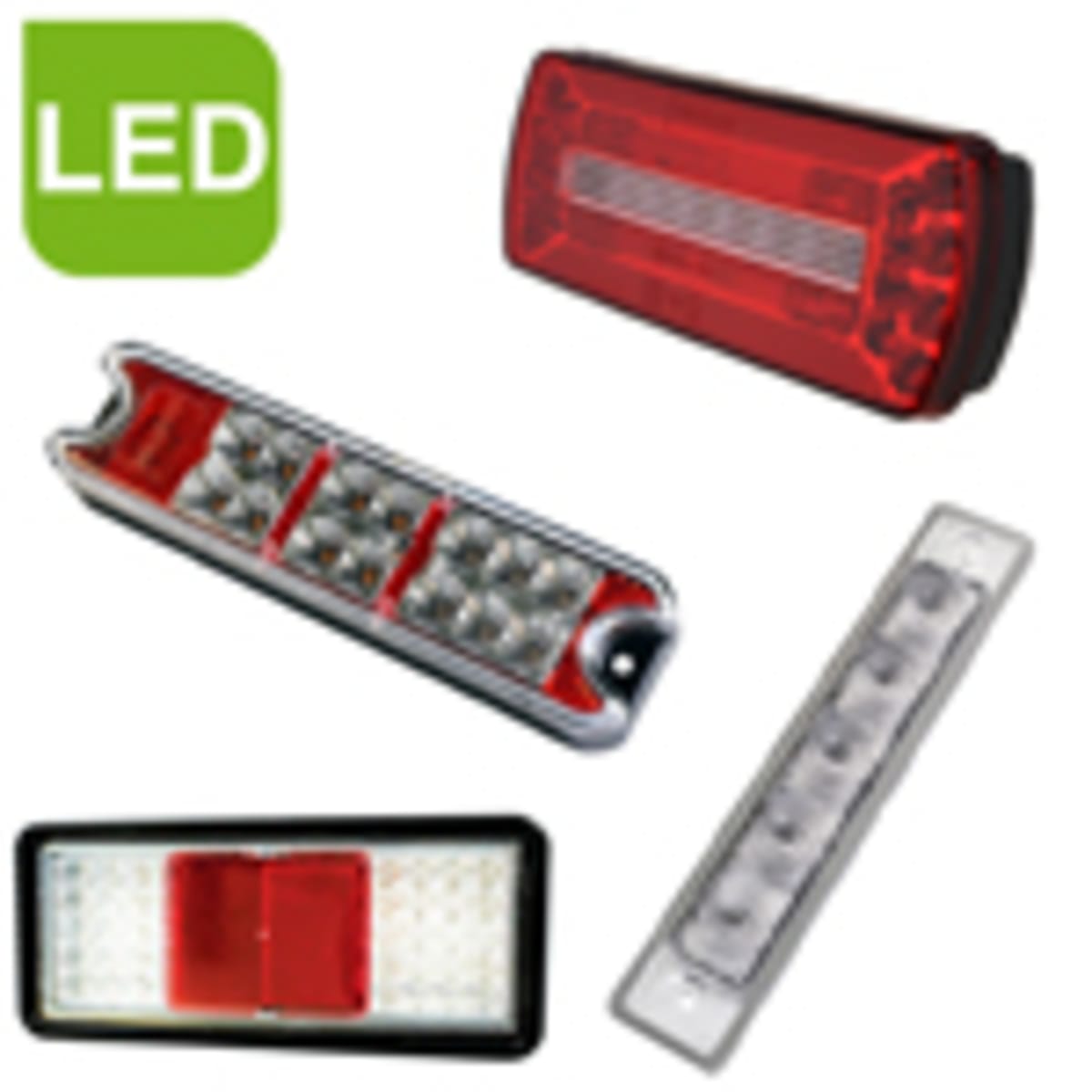 Bild von Schlussleuchten rechteckig 151–200