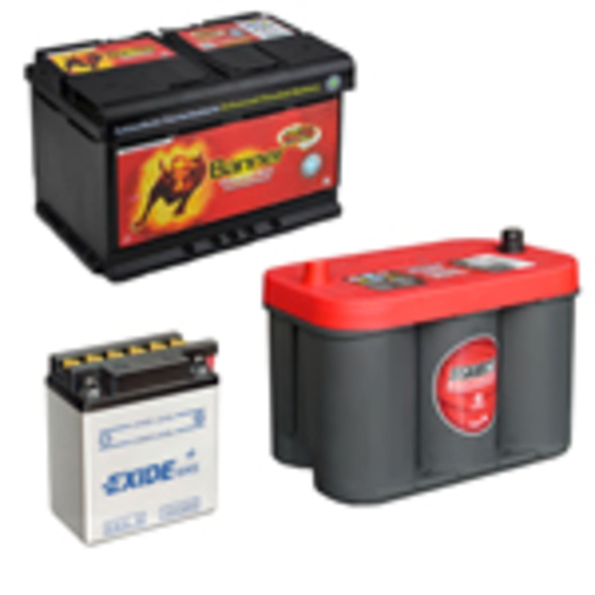 Bild von Fahrzeugbatterien