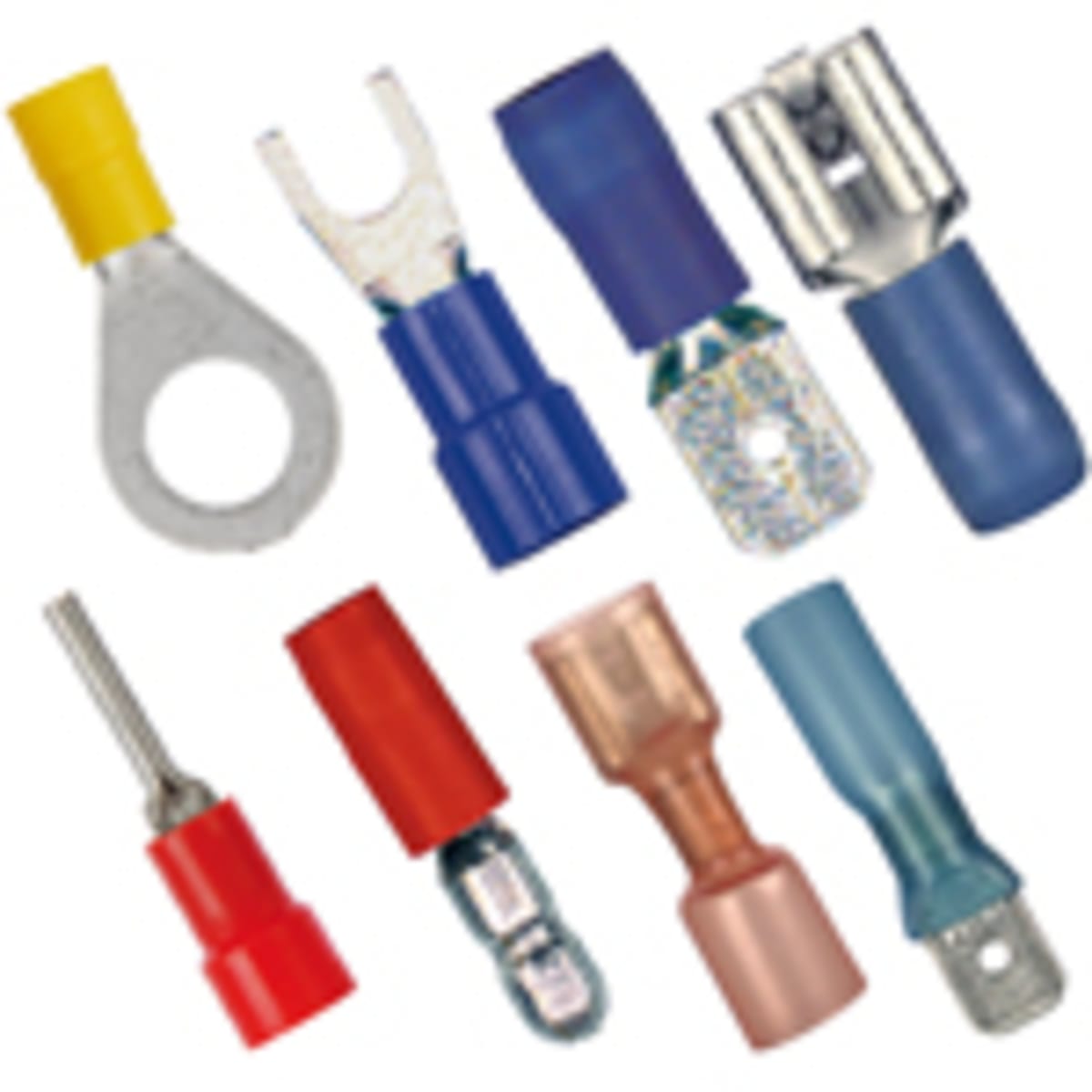 Bild von Kabelschuhe isoliert