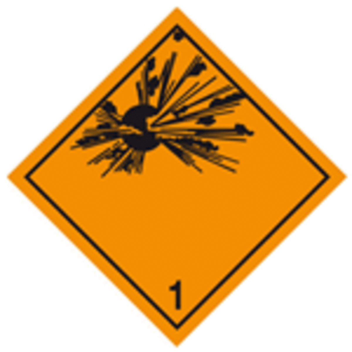 Bild von Gefahrgutetikette 1