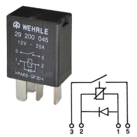 Bild von Schliesser mit Diode 25 A