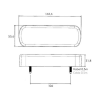 Heckleuchte LED horizontal 12/24V-thumbnail