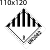 Bild von Gefahrenzettel 9UN 3082-thumbnail