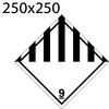 Bild von Gefahrgutetikette 250x250 -thumbnail