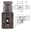 Bild von Magnetventilstecker Hirschmann Typ B (Industrie)-thumbnail