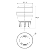 Bild von LED Rundumleuchte PRO-MICRO-FLASH 12 - 24 V-thumbnail