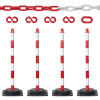 Bild von Absperrpfosten-Set Hochvolt-thumbnail