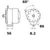 Bild von Alternator 12 V 95 A-thumbnail