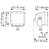 Bild von LED Fernlichtscheinwerfer 12-24V-thumbnail
