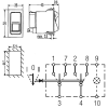 Bild von Kippschalter 44 x 22 mm rückf. St. 1 Ein-Aus-Ein-thumbnail