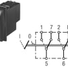 Bild von Kippschalter 44 x 22 mm rast. Ein-Ein, Ein-Ein mit Einschaltsperre-thumbnail
